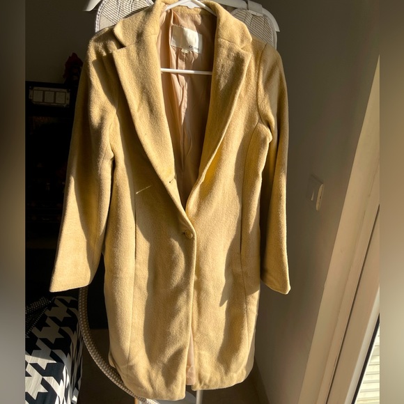 Jackets & Blazers - Long faux fur coat